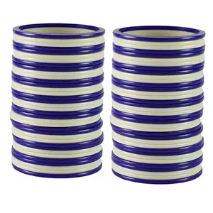 MAYA FASHION Multi Plain Acrylic Bangle With Very Extra Large Size Elegant Extra Large Size Bangle | Perfect Fit for Plus Size banglesTrendy and Comfortable Fit for woman and girls | (Sku-ban1742)