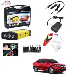 AUTOADDICT Auto Addict Car Jump Starter Kit Portable Multi-Function 50800MAH Car Jumper Booster,Mobile Phone,Laptop Charger with Hammer and seat Belt Cutter for Honda Amaze New 2018