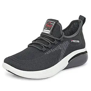 Klepe Men's (F18) Grey Running Shoes-9 UK (FKT/F18)