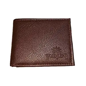 Leather Formal Regular Stylish Daily Wallet for Mens | Card Case & Money Organizer | Slimfold Wallet Extra Capacity | Mens Wallet with 6 Credit Card Holder | Flap & Loop Classy Gift for Men -(Brown)