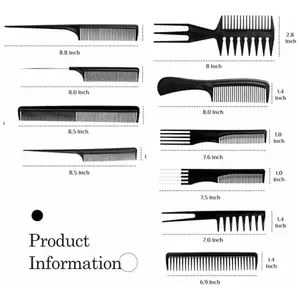 Hair Comb | Dressing Hair Comb | Hair Brush for Men & Women | Hair Combs | Dressing Hair Combs, Multipurpose Combs, Detangling Combo Set, Lice Comb, Hair Brush, All-Purpose Comb (Multicolour
