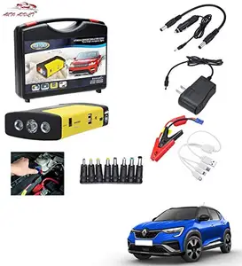 AUTOADDICT Auto Addict Car Jump Starter Kit Portable Multi-Function 50800MAH Car Jumper Booster,Mobile Phone,Laptop Charger with Hammer and seat Belt Cutter for Renault Kiger