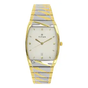 Visit the Titan Store Titan Karishma Analog White Dial Men's Watch -NM9315BM01 / NL9315BM01/NP9315BM01