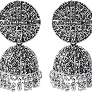 Efulgenz Floral Round Earrings Jhumka Jhumki Earrings Set for Women