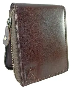 Young Arrow Men Vintage Brown Color Casual Genuine Leather Wallet (6 Card Slots)