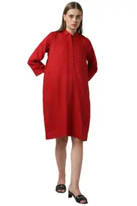 Visit the Van Heusen Store Van Heusen Women's Cotton Blend A-Line Knee-Length Dress