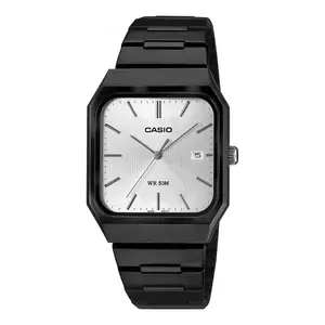 Visit the Casio Store Casio Enticer Men MTP-B185B-7AVDF Analog Silver Dial Men (A2469)