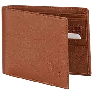 Goldalpha Men Artificial Leather Wallet | Tan (73)
