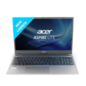 Acer Aspire Lite 11th Gen Intel Core i3 Premium Metal (8GB RAM/256GB SSD/Windows 11 Home) AL15-51, 39.62cm (15.6") Full HD Display, Metal Body, 1.59 Kg