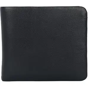 Adamis Leather Men's Bi Fold Wallet VW4 Blue