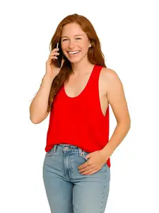 THE BLAZZE Gym & Dance Tank Top - Women's Flexible, Comfortable Sleeveless Top 1005 NB47 Parent