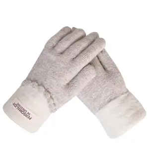Loom Legacy Women's Touchscreen Winter Woollen Gloves For Cold Weather (SGD-1669-1675)