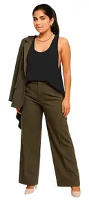 THE BLAZZE Yoga & Pilates Tank - Loose Fit, Backless Sleeveless Top for Women 1005 NB80 Parent