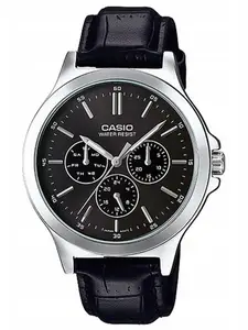 Visit the Casio Store Casio Analog Black Dial Men's Watch - MTP-V300L-1AUDF (A1176)