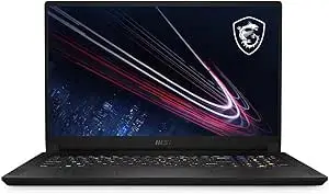 MSI GS76 Stealth Gaming : 17.3" 300Hz FHD 1080p Display, Intel Core i7-11800H, NVIDIA GeForce RTX 3080, 32GB, 1TB SSD, Thunderbolt 4, WiFi 6, Win10, Black (11UH-029)