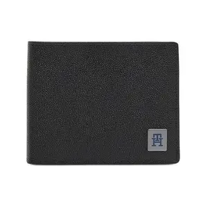Tommy Hilfiger Men Perthshire RFID Protection Leather Passcase Wallet - Black