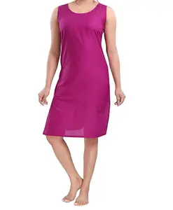 Quds Women Inner Slip Cotton Undergarment Slip for Inner for Women Full Length Long Camisole for Kurta Dresses