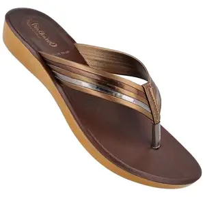 WALKAROO WL7129 Womens Fashion Sandals For Casual Wear and Regular use - Copper
