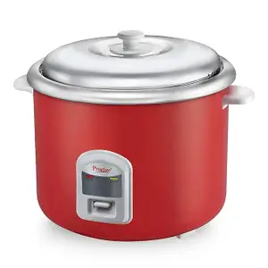 Prestige Delight Cute 2.8 SS Electric Rice Cooker(2.8L for ROpen Type, Silky)