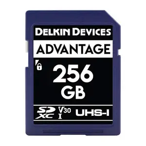 Delkin Devices 256Gb Advantage Sdxc Uhs-I (U3/V30) Memory Card