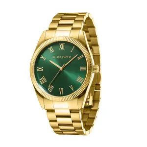 Visit the Giordano Store Giordano Classic Formal Analog Watch for Men with Stainless Steel Strap and Roman Numeric Indices -GZ-50112