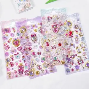 OANGO SPhone Stickers Acrylic Imitation Diamond Crystal Stickers 3D Gem Stickers Used for Scrapbook Decoration DIY Wedding Mobile Phone case Decoration-Bows
