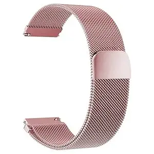 Colorcase Smart Watch Strap Compatible with Foxin Foxfit Pulse Smart Watch - Mangetic Mesh Chain Strap