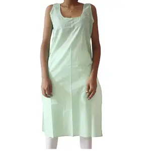 Women Full Length Cotton Innerwear Slip – Long Camisole for Sheer Kurtis & Dresses Regular Fit Cami Knee-Length Vest Sleeveless Size - S to 3XL