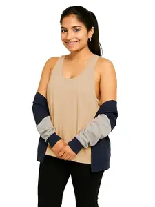 Everyday Sports Tank for Women - Non-Padded, Wire-Free Cotton Blend 1005 NG50 Parent