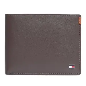 Tommy Hilfiger Men Bellevue Passcase Wallet - Brown