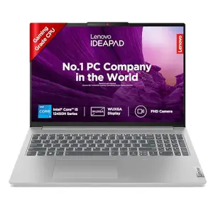 Lenovo IdeaPad Slim 5 12th Gen Intel Core i5 12450H 16" (40.6cm) WUXGA+ IPS (16GB/512GB SSD/Win 11/Office 2021/Backlit KB/FHD Camera/Alexa/3 Month Game Pass/Cloud Grey/1.89Kg), 83BG000PIN