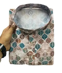 Men White Multi Tie and dye Print Design Straight Kurta (in, Alpha, 2XL, Regular, RF_08 Skin Pan)