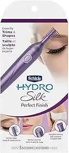 Schick Hydro Silk Perfect Finish Trimmer, 8-in-1 Grooming Kit for Women