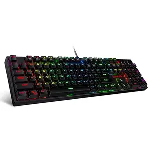Redragon Redragon SU-RARA K582 RGB LED Backlit Mechanical Gaming Wired Keyboard