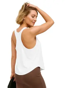 JOVO Everyday Cotton Tank Top for Women - Relaxed Fit, Scoop Neck Cami 1005 VJ29 Parent