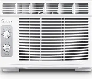 Midea 5,000 BTU EasyCool Window Air Conditioner and Fan - Cool up to 150 Sq. Ft