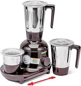 Geepas GWG44063 Wet Grinder with Stainless Steel Drum, 2L