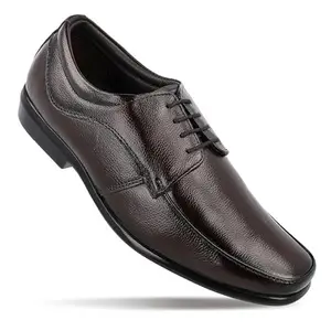 JOHN TAYLOR JT97507 Genuine Premium Leather Formal Shoes for Men - Brown