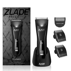 ZLADE Men Ballistic TURBO 3.0 Manscaping Full-Body Trimmer