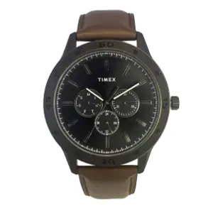 Visit the TIMEX Store TIMEX Analog Watch for Men with Round Dial & Water Resistant Man's Wrist Watches