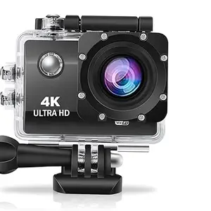 Ultra HD 4K WiFi Action Camera 100Ft Waterproof Sport Camera with 2 Inch LCD, 16MP 170 Degree Wide Angle