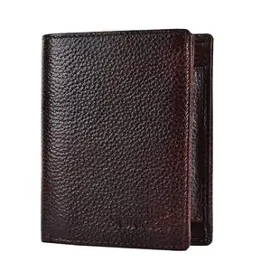 Unique Leather Wallets for Men - Multi-Purpose Wallet - Leather Wallet for Men; Brown
