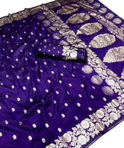 Pure Soft banarasi silk saree