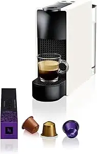 NESPRESSO Essenza Mini C30 White Coffee Machine