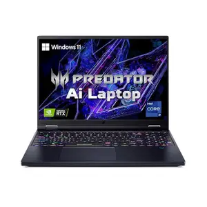Acer Predator Helios 16 Gaming 14th Gen Intel Core i9 Processor (Windows 11 Home/16GB/1 TB SSD/NVIDIA GeForce RTX 4070) PH16-72 with 40.64 cm (16") WQXGA Display