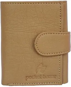 Wallet for Men (Pocket-bazar-cream-3-fold)