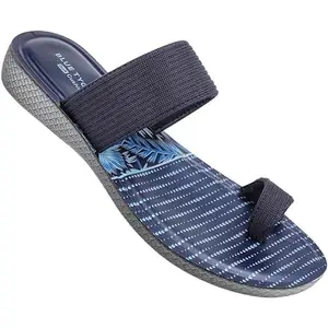 WALKAROO BLUE TYGA BT2310 Womens Fashion Sandals for Casual Wear & Regular Use - Blue