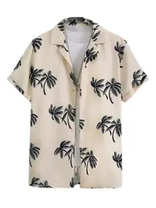 Brand: Leriya Fashion Leriya Fashion Men's Polycotton Regular Fit Casual Stylish Printed | Formal Printed Half Sleeve Shirt |Summer Button Down Shirts for Men