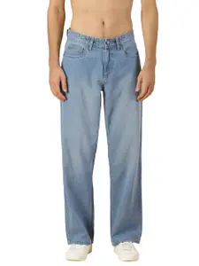 Visit the Thomas Scott Store Thomas Scott Men's Relaxed Mid Rise Jeans (TSJ072-80_Mid Blue3