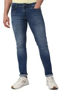 Visit the Peter England Store Peter England Men's Mid Wash Stretchable Jeans